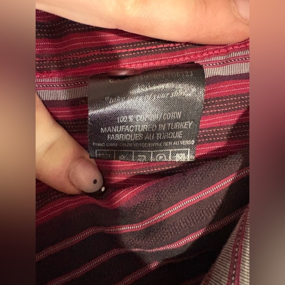 Ted Baker unique men’s button down dress shirt size 6 long sleeve - Picture 9 of 15